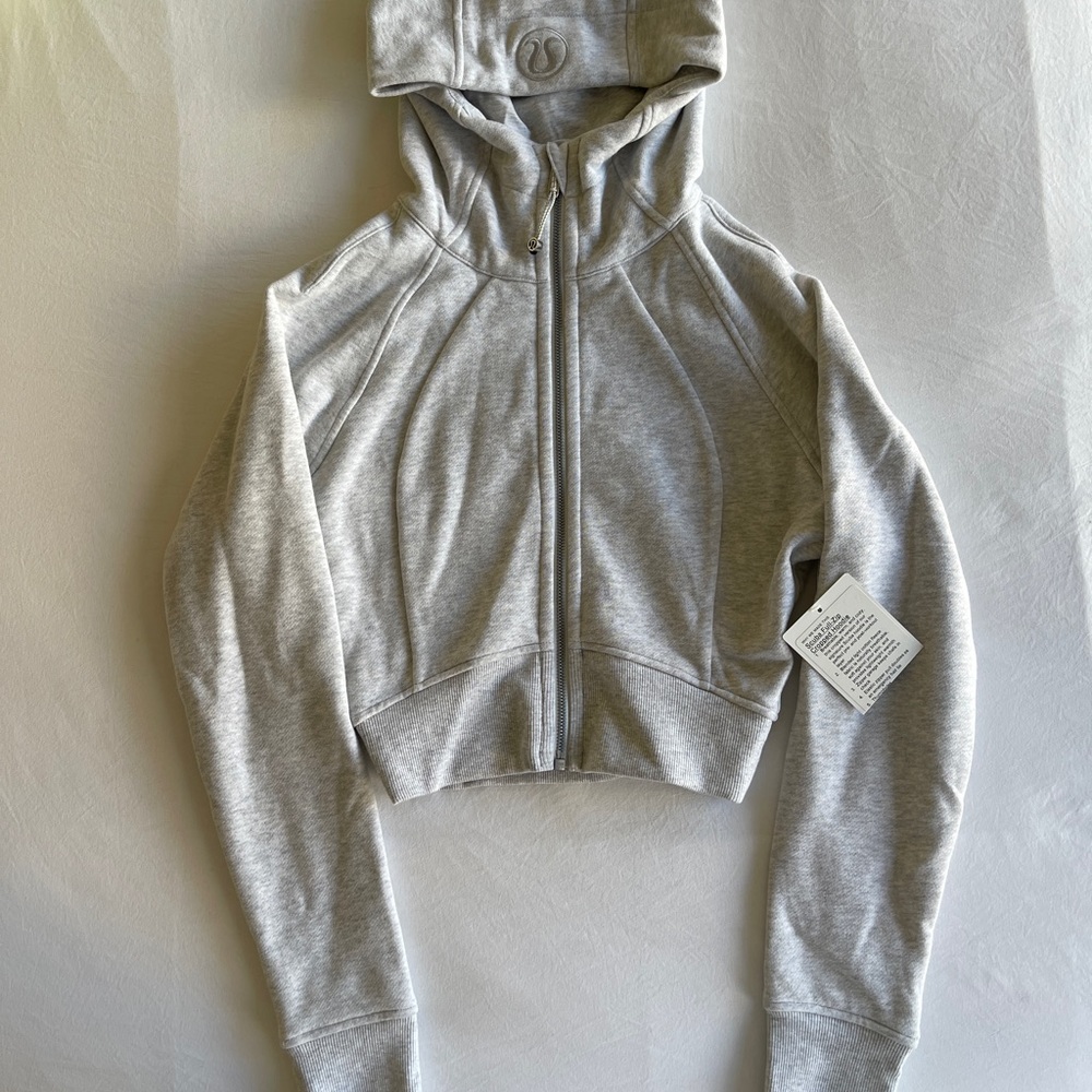 Lululemon Full-Zip Cropped Hoodie